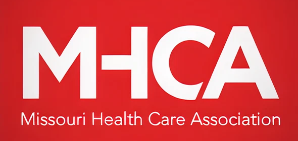 MHCA text with red backdrop